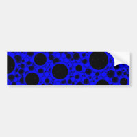 Space Bubble Spots - Blue