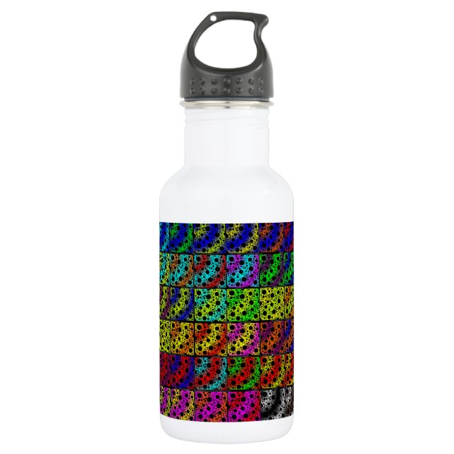 Space Bubble Spots Collection 532 Ml Water Bottle (Front)