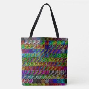Space Bubble Spots Collection Tote Bag