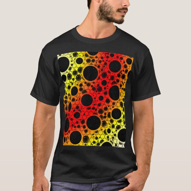 Space Bubble Spots - Heat WYR T-Shirt (Front)