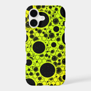 Space Bubble Spots - Lime/Yellow