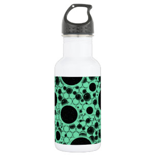 Space Bubble Spots - Mint 532 Ml Water Bottle