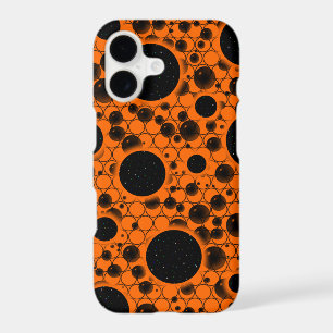 Space Bubble Spots - Orange