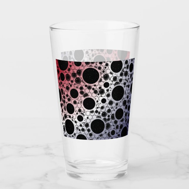 Space Bubble Spots - Red/White/Blue Glass (Front)