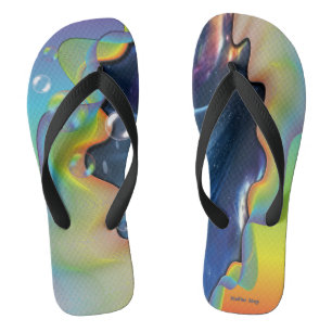 Space Bubbles Thongs
