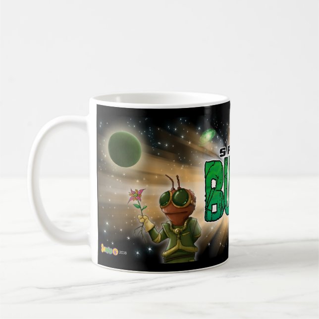 Space Bugs Alpha mug (Left)