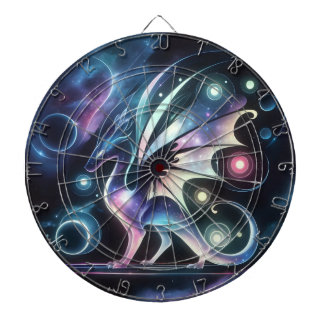 Space Butterfly Dragon  Dartboard