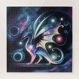 Space Butterfly Dragon  Jigsaw Puzzle