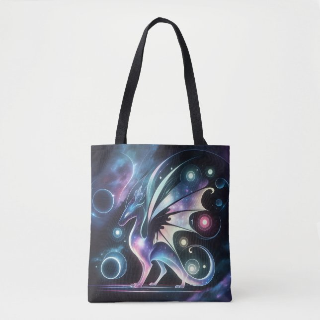 Space Butterfly Dragon  Tote Bag (Front)