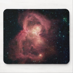 Space Butterfly Nebula Mouse Pad