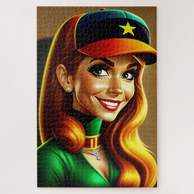 Space Cadet 1014 piece Jigsaw Puzzle (Vertical)