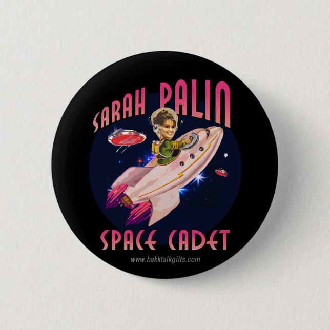 Space Cadet... 6 Cm Round Badge (Front)