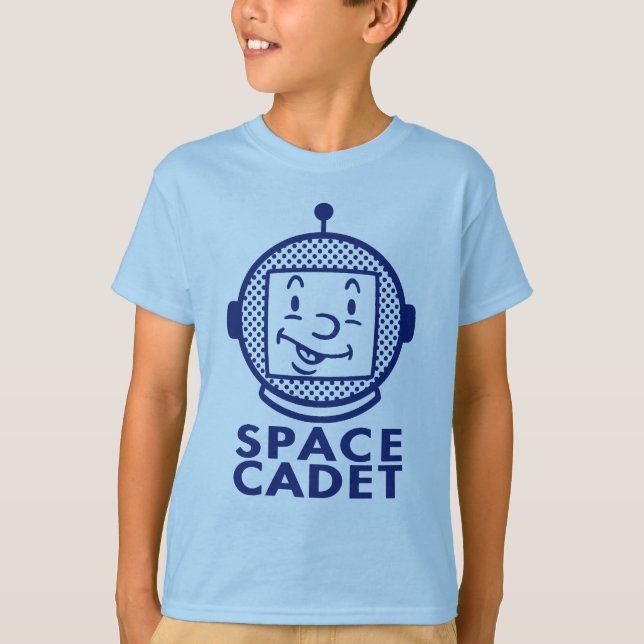 SPACE CADET - Blue T-Shirt (Front)