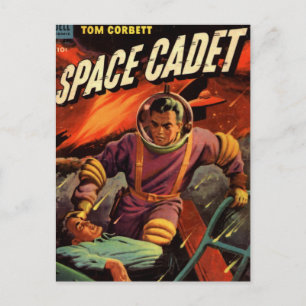 Space Cadet Postcard