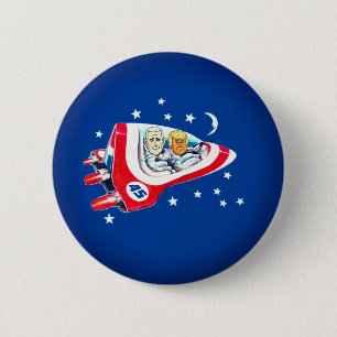Space Cadets 6 Cm Round Badge