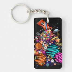 Space Candy Key Ring