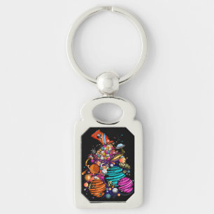 Space Candy Key Ring