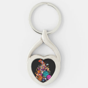 Space Candy Key Ring