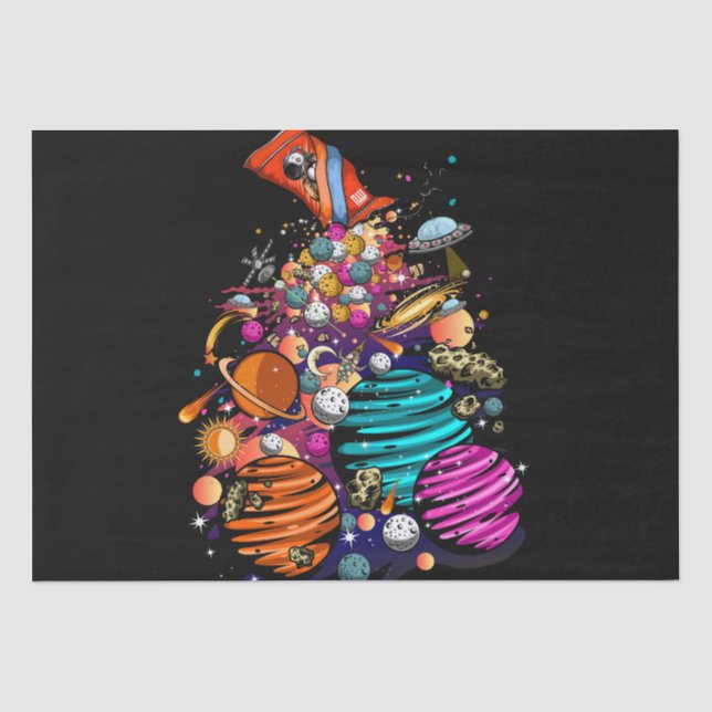 Space Candy Tissue Paper (Front)