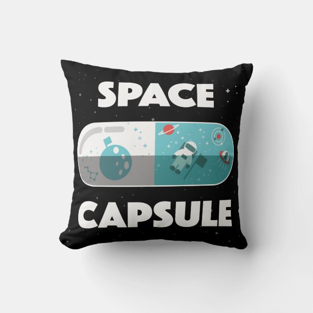 Space Capsule Cushion (Front)