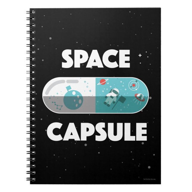 Space Capsule Notebook (Front)