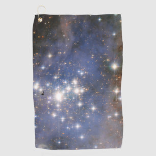 Space Carina Nebula Diamond Stars in Hubble Golf Towel