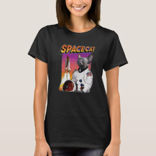 Space Cat Astronaut Cat Meme Catstronaut Space Tra T-Shirt