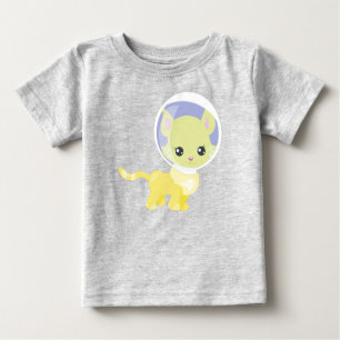 Space Cat, Cosmonaut, Astronaut, Space, Cute Cat Baby T-Shirt