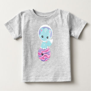 Space Cat, Cute Cat, Astronaut, Cosmonaut, Planet Baby T-Shirt