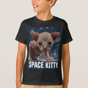 SPACE CAT Funny Boys Kids T-Shirts