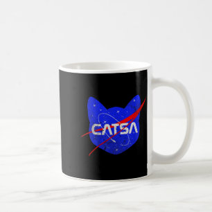 Space Cat Funny Universe Catsa  Coffee Mug