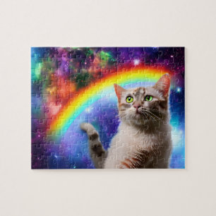 Space Cat Jigsaw Puzzle