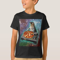 Space Cat Meme Galaxy Universe Pizza Kitty Kitten 