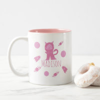 Space Cat Pink Kitten Name