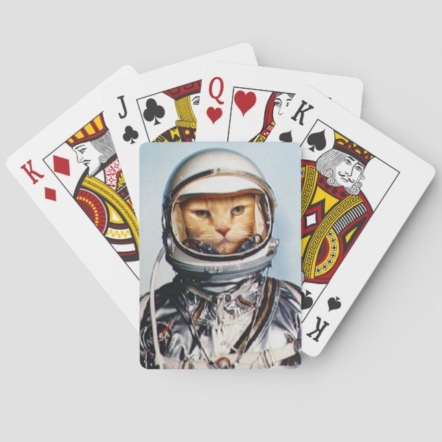 Space Cat Playing Cards (Back)