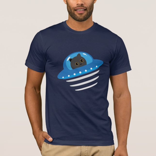 Space Cat T-Shirt (Front)