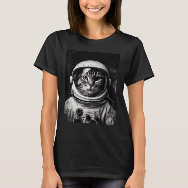 Space Cat T-Shirt (Front)