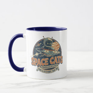 Space Cats Astronaut Cat Galaxy Design Mug