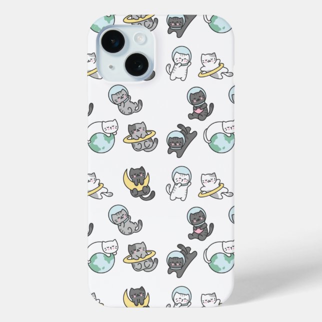 Space Cats Case-Mate iPhone Case (Back)