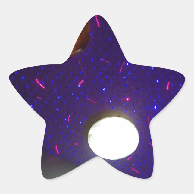 Space Ceiling Star Sticker (Front)