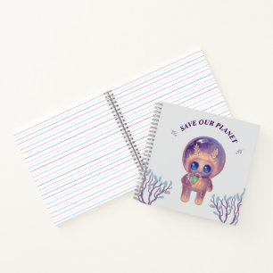 Space character notebook