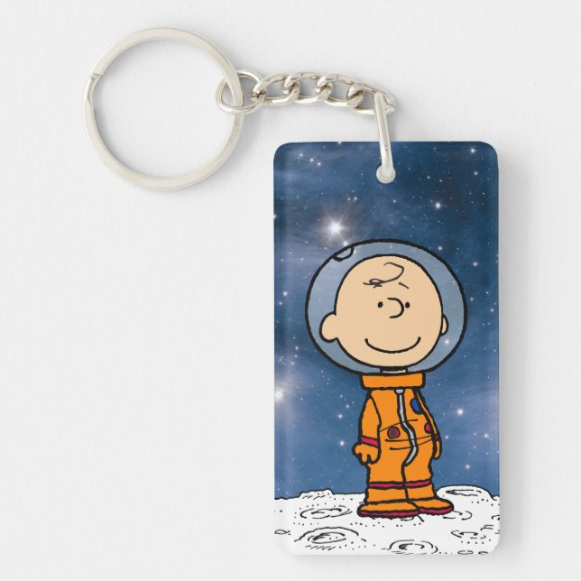 SPACE | Charlie Brown Astronaut Key Ring (Front)