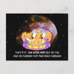 Space Chickens Postcard