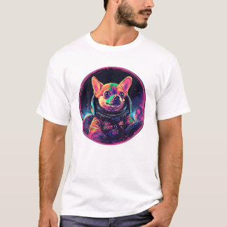 Space Chihuahua Dog Mum Dad Chihuahua T Shirt