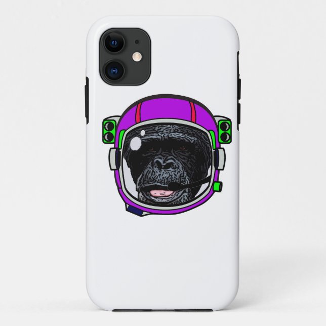 Space Chimp Case-Mate iPhone Case (Back)
