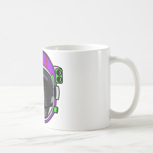 Space Chimp Coffee Mug (Right)