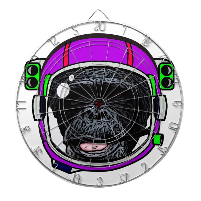 Space Chimp Dartboard (Front)
