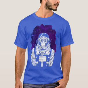 Space Chimpanzee Galay Monkey Astronaut T-Shirt