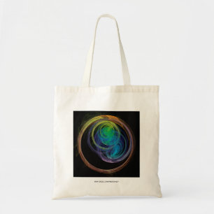 Space Circles Tote Bag