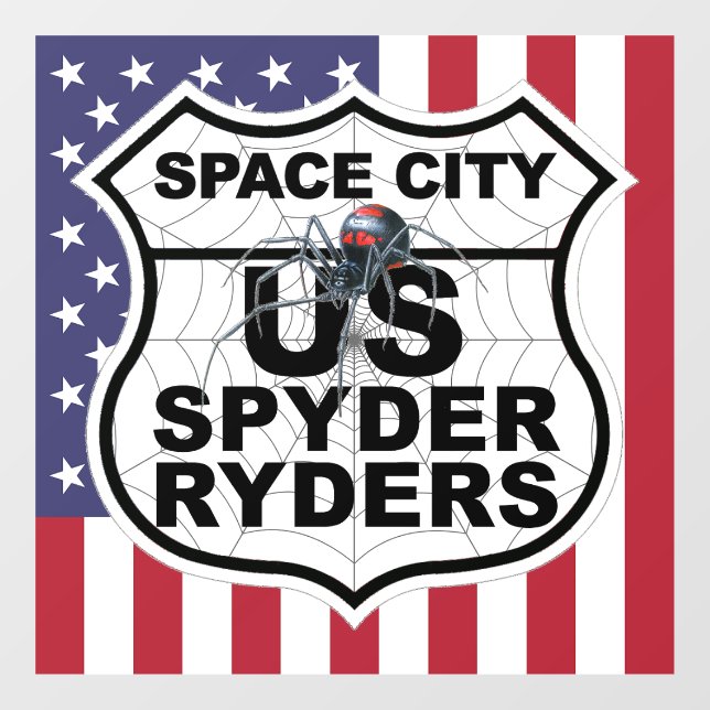 Space City Chapter - Decal Flag & Logo (Sheet)